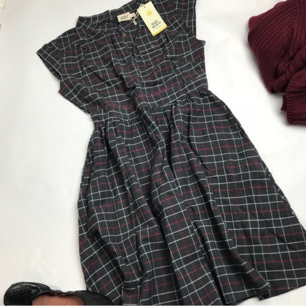 NWT• ModCloth• Mata Traders Dress• Sz Med